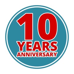Anniversary 10 years