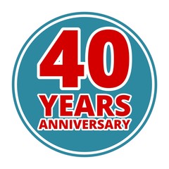 Anniversary 40 years