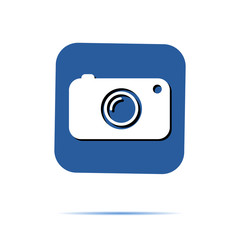 Hipster camera photo instagram digital, label, creative