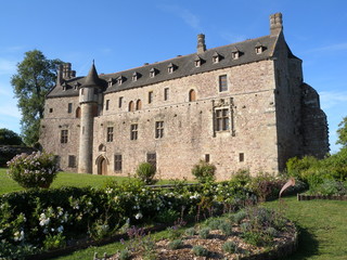 Fototapeta na wymiar Schloss de la Roche Jagu