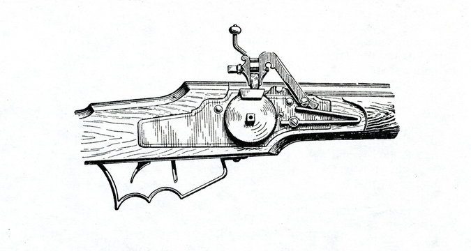 Wheellock mechanism