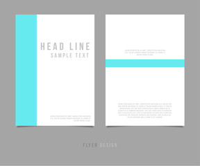 Abstract Minimalism Design Vector Template Layout For Magazine Brochure Flyer Booklet Cover Annual Report