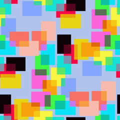 Abstract background of colored rectangles.