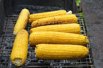 Grilled corn