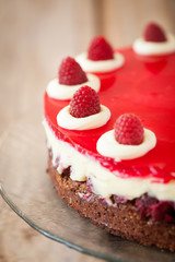 Raspberry cheesecake
