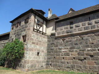 Fototapeta na wymiar Frauentormauer Nürnberg