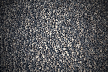 
Pebbles on the beach as background