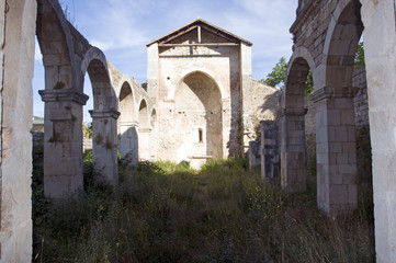 Fototapeta na wymiar Chiesa di Santa Maria di Cartignano
