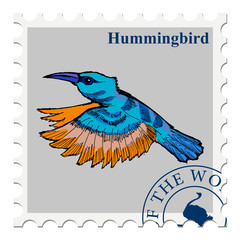 stamp with animal