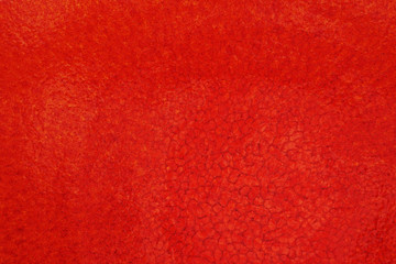red glossy ceramic background