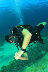 Scuba diving