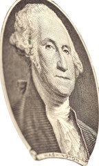 Portrait of first U.S. president George Washington