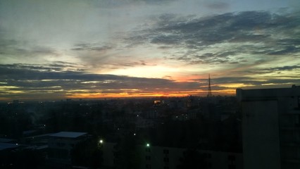 Early Morning with Sunrise