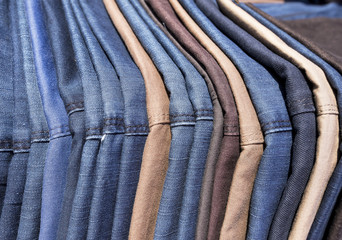 Jeans jacket line