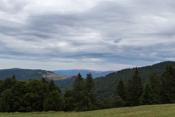 Fototapeta na wymiar montagne des Vosges