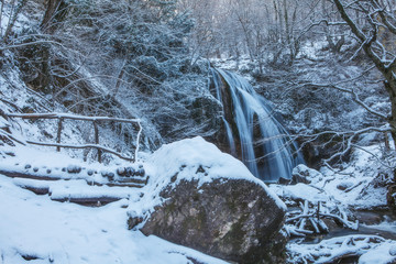 Winter day in the mountains