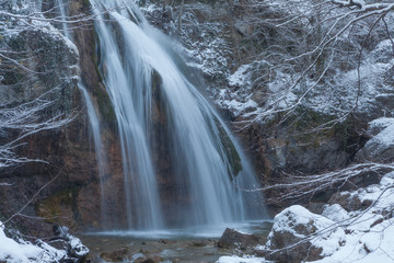 Obraz premium Winter day in the mountains