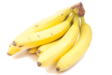 banana bunch isolated