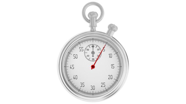 Stopwatch animation for 60 seconds
