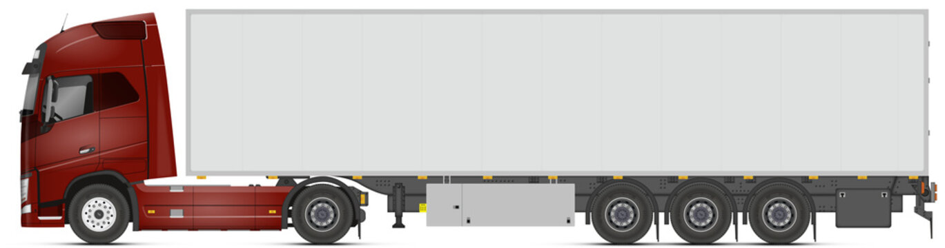Camion + remorque V4