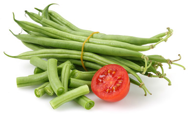 Fresh Kidney Bean and cherry tomato