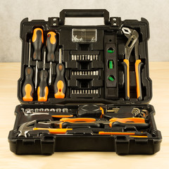 Black toolbox