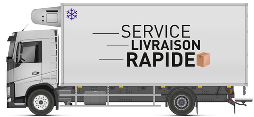 Camion livraison frigorifique V2 © Norman75
