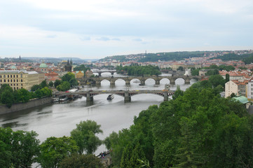 View of old town Prague