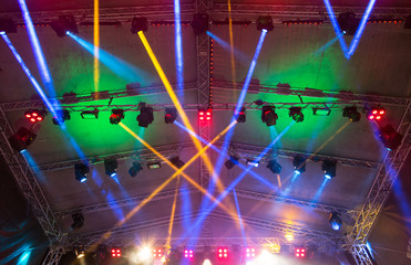 Lighting the concert stage