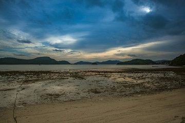 Fototapeta na wymiar Low tide, Phuket