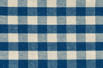 close - up check shirt fabric pattern and background..