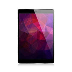 ipad / triangular abstract background