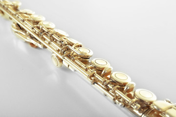 Fototapeta premium Flute isolated on white