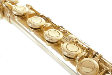 Fototapeta premium Flute isolated on white