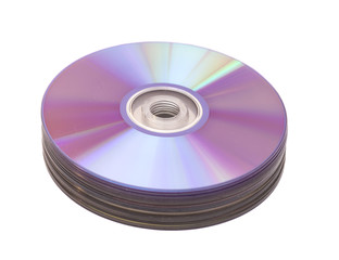 Stack of cd roms. CD & DVD disk