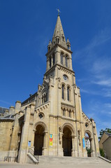 Basilique Saint-Denys à Argenteuil (Val d'Oise - France) 