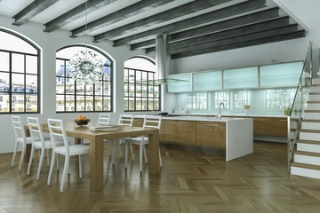 modernes Loft