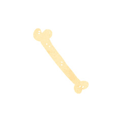 retro cartoon bone
