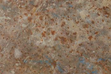 Rust texture as metal rust old iron plate background