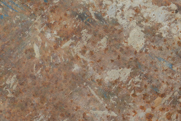 Rust texture as metal rust old iron plate background