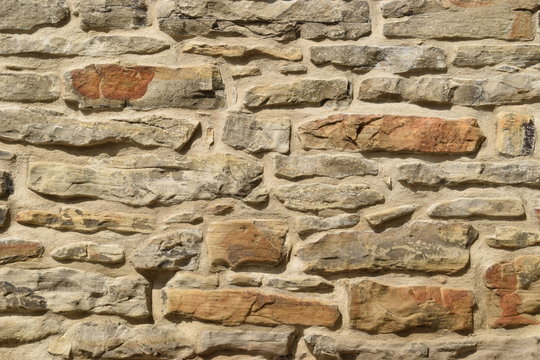 Sandsteinmauer