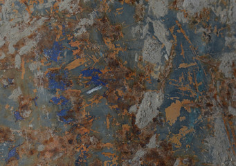 Rust texture as metal rust old iron plate background