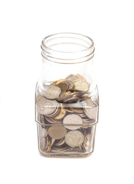 Jar with Coins