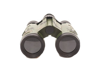 Binoculars isolated on white background