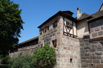Fototapeta na wymiar mittelalterliche Mauer