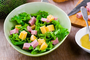 traditional Parisian salad