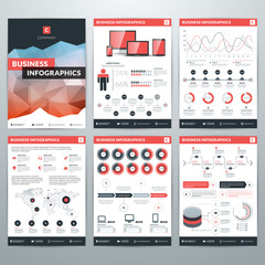 Infographics Vector Concept. Set of Business Infographic Design Elements for Data Visualization