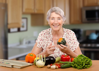 Senior client of dietary expert