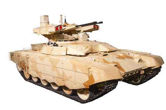 Isolated Tank Support Fight Vehicle Terminator-2