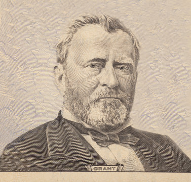 Portrait of  U.S. president Ulysses S. Grant